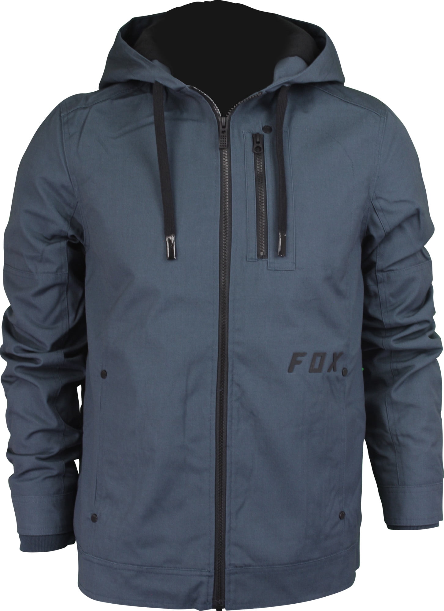 Fox Racing Mens Mercer Canvas Fleece Lined Jacket Navy