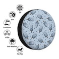 thumbnail image 4 of Gukieu Cute Ice Cream Print Car Tire Cover, Adjustable Waterproof and Dustproof Tire Protection Cover, Suitable for SUV, Truck, Van-14 inch, 4 of 6