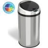 iTouchless IT08RCB Trashcan NX Stainless Steel 8 gal. Trash Can