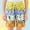 1001Yellow2446, variant on HAYIMI Toddler Girls Casual Shorts Kids Ice Cream Baseball Style With Elastic Waistband And Pockets Everyday Versatile Solid Color Daily Shorts Bottoms