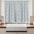 thumbnail image 2 of Ambesonne Naval Kitchen Curtains, Ships on the Sea Pattern, 55"x39", Multicolor, 2 of 3