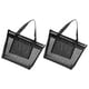 thumbnail image 5 of 2 bolsas de playa de malla, bolso de playa, bolso de compras con asa ahuecada, 5 of 5