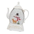 thumbnail image 2 of Lámpara de mesa navideña con tetera, luz nocturna para decoración del hogar Muñeco de nieve, 2 of 9