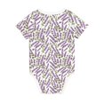 thumbnail image 2 of Rocae Lavender Flowers for Baby Climbing Clothes Soft Baby Romper for Active Infants Comfortable and Breathable Crawling Jumpsuit Unisex Baby Outfit 3 Months, 2 of 8