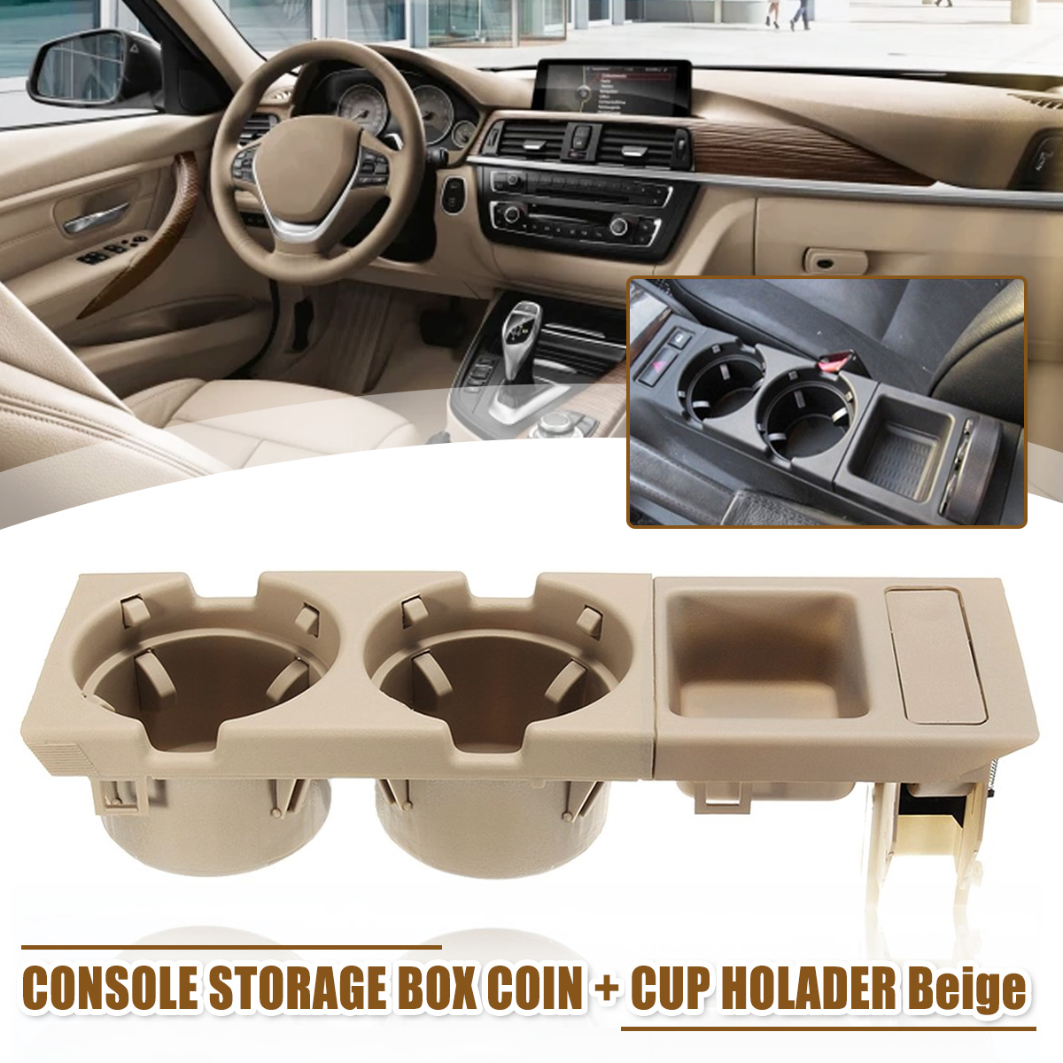 1pcs Grey Beige Abs Car Auto Front Drink Cup Holder Organizer Storage Box For Bmw 3 Series 1998 06 Walmart Canada 1pcs Grey Beige Abs Car Auto Front Drink Cup Holder Organizer Storage Box For Bmw 3 Series 1998 06 Walmart Canada