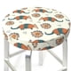 thumbnail image 3 of Balery Colorful Armadillos1 Fundas de asiento para taburete de bar redondo de tela de terciopelo ajustables que protegen de arañazos y manchas para sillas de 14 a 17 pulgadas.-12 inch, 3 of 7