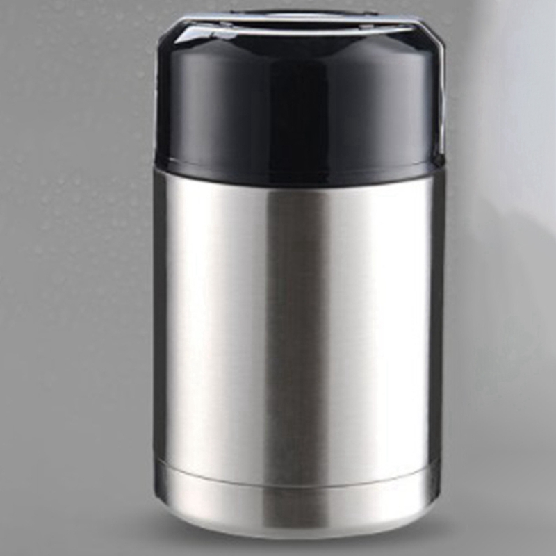 AkoaDa 800ML Thermos Hot Food Flask Lunch Vacuum Storage Warm Soup Heat