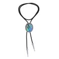 thumbnail image 3 of Retro Bolo Tie Traje ajustable Forma redonda Camisa Cuello s para fiesta Hombres Mujeres Aniversario Accesorios Regalos Fernando Corbata de bolo, 3 of 8