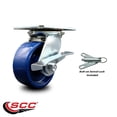 thumbnail image 2 of 5 Inch Solid Poly Caster with Roller Bearing and Brake/Swivel Lock SCC, 2 of 2