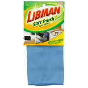 Libman Soft Touch Blue Microfiber Dust Cloths Weight 8 oz. Use Instructions Included