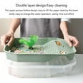 thumbnail image 2 of CIYISON Separable Small Turtle Tank Escapeproof Turtle Terrariums Terrapins Habitats Box Reptiles Tortoises Habitat Accessories, 2 of 14