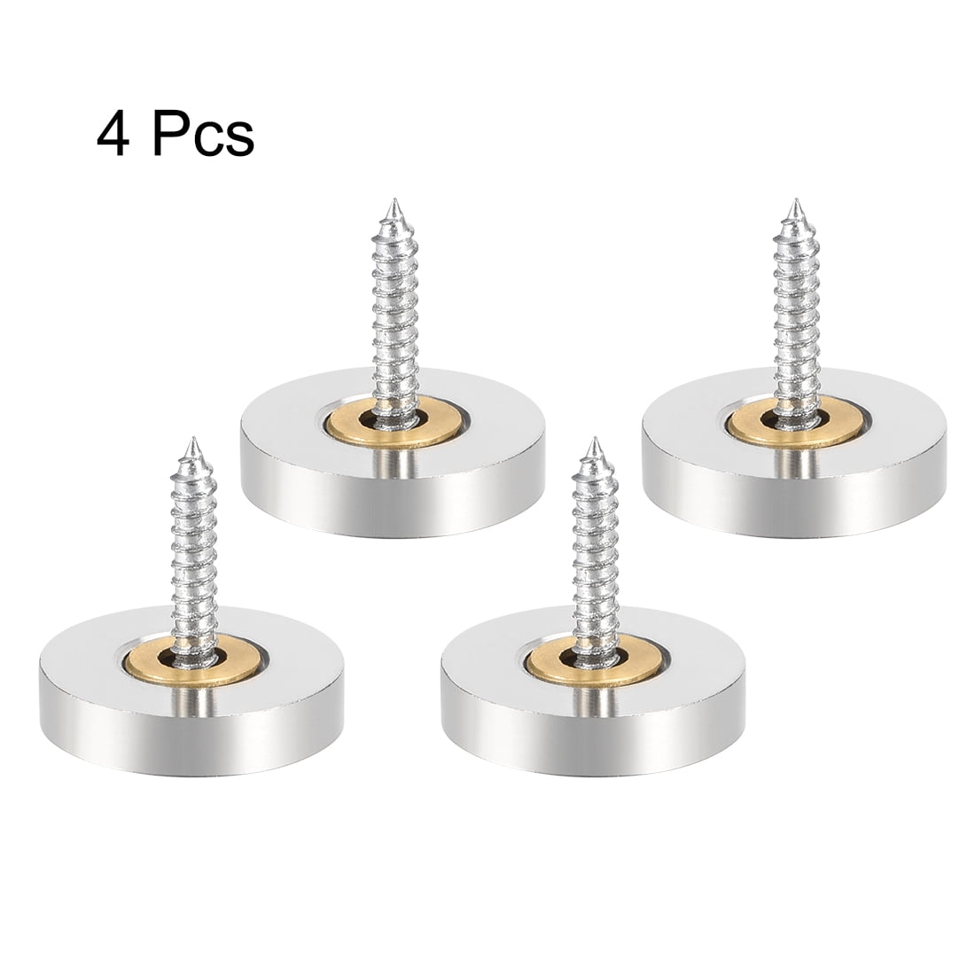 Unique Bargains Mirror Screws Decorative Cap Cover Nails 22mm