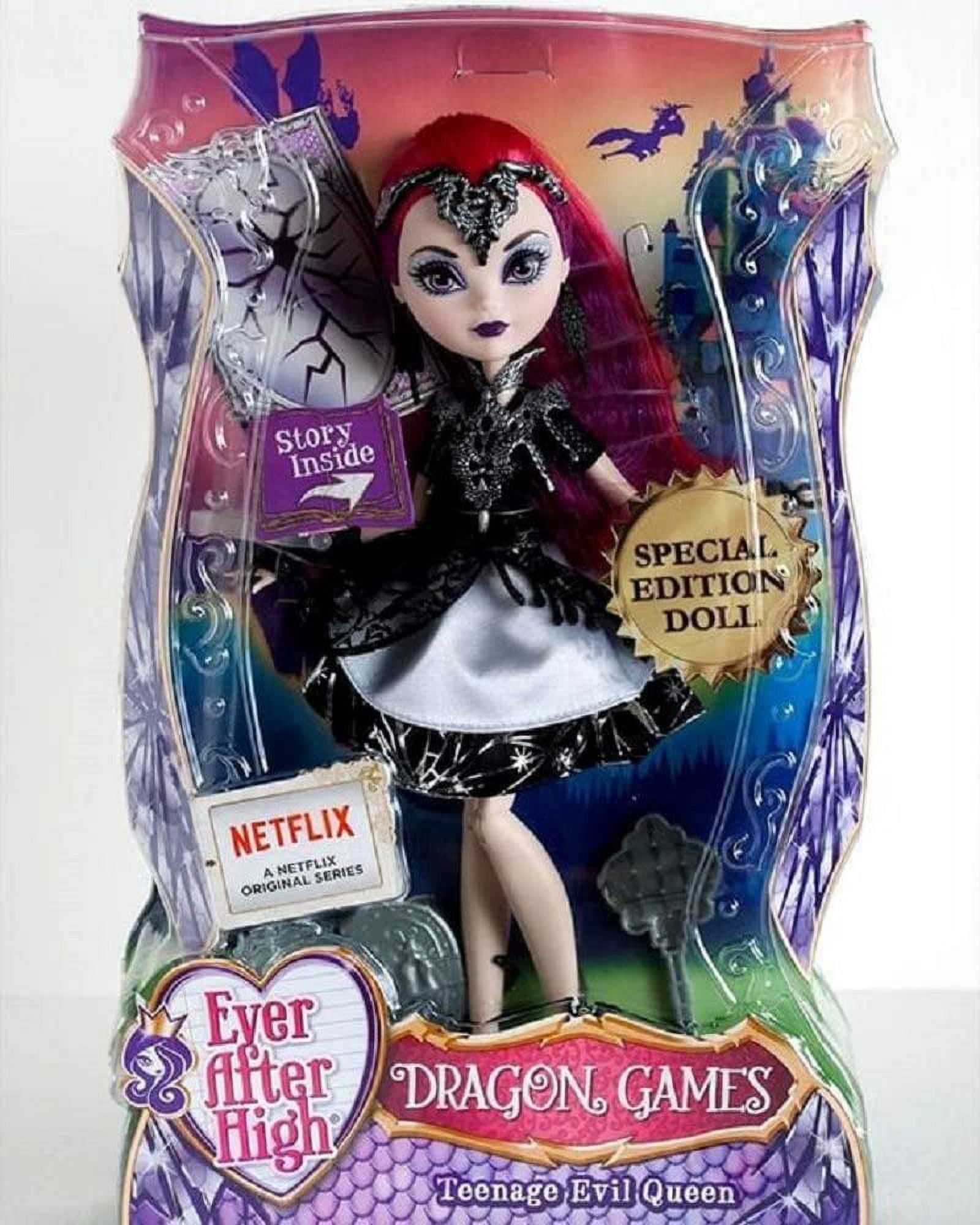 Ever After High Dragon Games Teenage Evil Queen Doll Special Edition Ravens  MOM