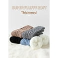 thumbnail image 6 of 5Pairs Warm & Cozy Gifts for Women, Fluffy Fuzzy Sock, Plush Sleeping Slipper Socks - Soft Warm Fabric, 6 of 7