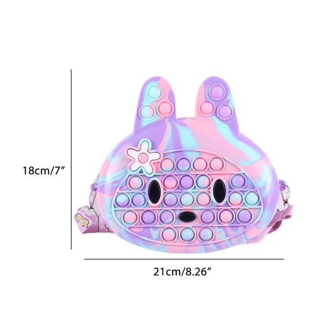 Juguete sensorial, bolso bandolera con burbujas, bolso bandolera, bolso bandolera con burbujas, funcionalidad inteligente