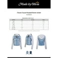 thumbnail image 2 of Made by Olivia Women's Classic Casual Hooded Denim Jacket, 2 of 3