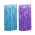thumbnail image 2 of Wweixi Add Glamour To Party With Shimmer Metallic Streamers Curtain Glittering Beige Red 8.2ft,1pc 1Set, 2 of 6