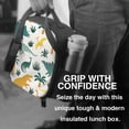 thumbnail image 6 of Lsque Dinosaurs and Tropical Leaves Lunch Bag Lunch Box for Women Men Reusable Insulated Lunch Tote Bag,Leakproof Thermal Cooler Sack Food Handbags Case High Capacity, 6 of 9