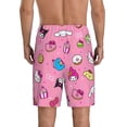 thumbnail image 4 of Lsque Sanrio Mens Sleep Pajama Shorts,Short Pajama Pants, Cotton Ultra-Soft Knit-X-Large, 4 of 9