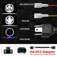 thumbnail image 5 of For 1967-1981 Chevy Camaro - 7" Inch RGB LED Headlights Halo Angel Eyes DRL 2Pcs, 5 of 14