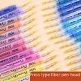 thumbnail image 2 of Rotulador acrílico de 100 colores para pintura a base de agua, resistente al agua, no se decolora, rotulador acrílico para cerámica, 2 of 4
