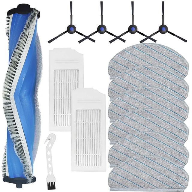 Accesorios para N20 / N20/N20 Plus Robot Aspirador Piezas de Repuesto, Filtros de Cepillo Giratorio