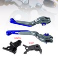 thumbnail image 1 of Levier de Frein d'Embrayage Ajustable Compatible avec VOGE DS900X 900DSX 2024-2026 Bleu, 1 of 10