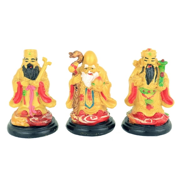 Three Gods: Fuk God, Luk God, Sau God