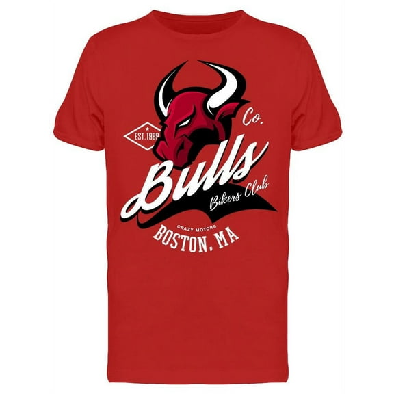 Boston Bulls  T-Shirt Men -Image by Shutterstock, Male Medium