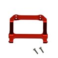 thumbnail image 5 of Bewildely Conector de parachoques delantero, aleación de aluminio, resistente, útil, conector de parachoques RC, multifuncional, reparable, peso ligero, Rojo 2piezas Bewildely  CBP205518, 5 of 5