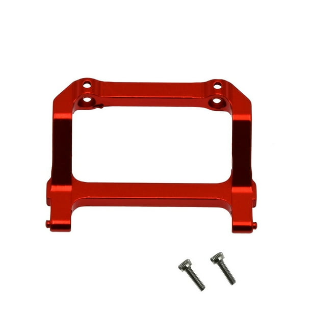 Conector delantero Connector Aleación de aluminio Resistente Útil RC Enlazador Parachoques Multifuncional Servicio de peso ligero RC Auto Parte Red Guardurnaity FN001791-03