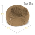thumbnail image 4 of ComfyKids® Bean Bag Chair for Teens, 4 of 5