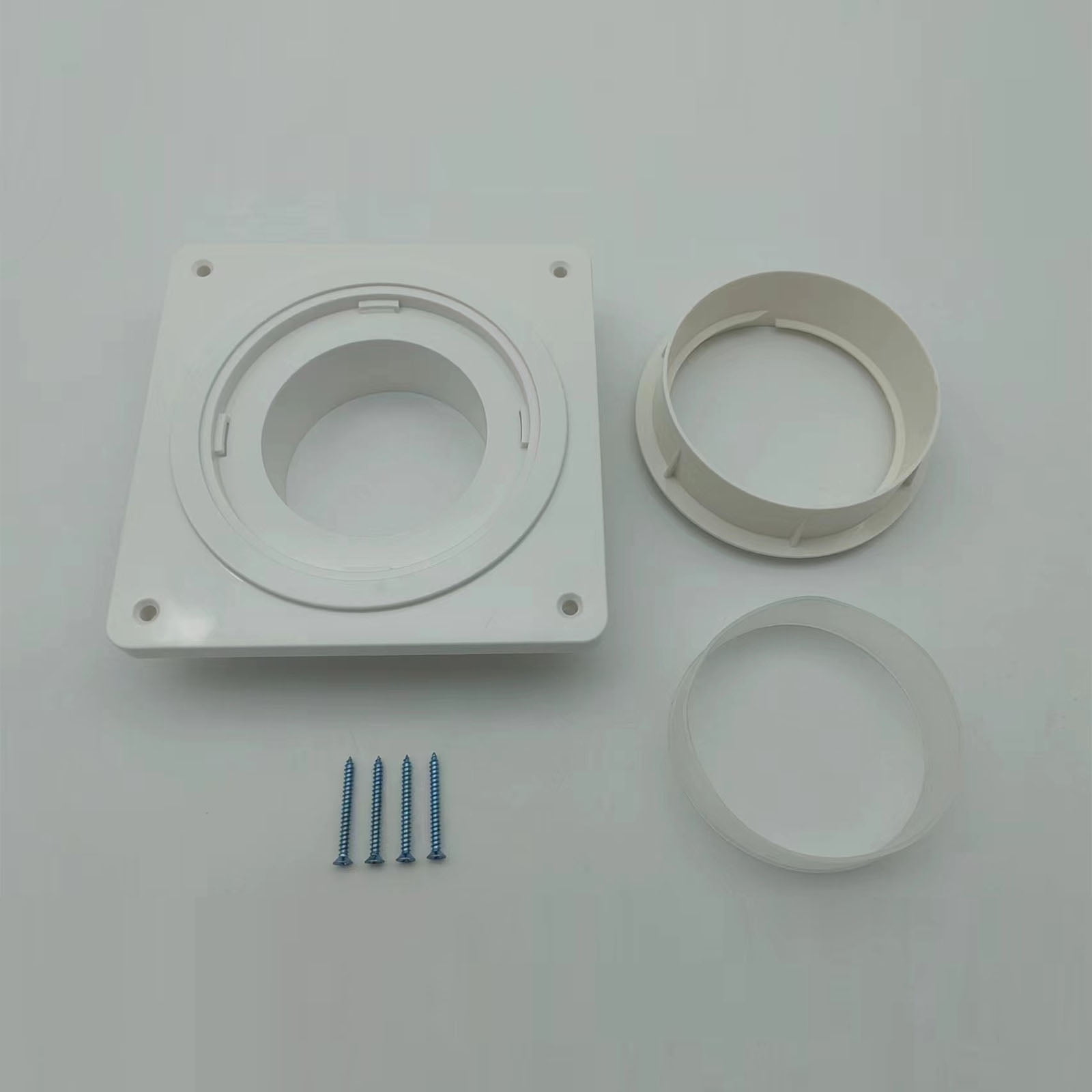 Complete Dryer Vent Kits with Flange Adapter and Aluminum Hose for Full Setup