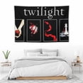 thumbnail image 5 of Twilight Saga Logo Tapestry Luxury Wall Hanging Tapestries Decoration For Living Room Bedroom Dormitory Mural Blanket Wall Art Tapestry, 5 of 8