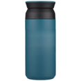 thumbnail image 1 of Taza de vacío de 350 ml, botella de acero inoxidable, taza térmica de doble pared, vaso de viaje, azul, 1 of 5