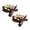 Brown 2Packs, variant on GleamNest 0.79 in Brown Resin Statue Mural Sculpture Sculpture Candle Stand Polyresin Craft Home Decoration Ornaments