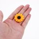 thumbnail image 3 of WORGEOUS 30 Uds. De abalorios de flores, colgantes de resina, Mini cuentas de girasol, abalorios de girasol para fabricación de joyas, 3 of 8