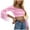 Pink, variant on Hfnxid Fringe Tops for Women Off The Shoulder Long Sleeve Shirt Tassels Stretchy Crop Blouse Fashion Loose Fit Vacation Blouses Pink XXL