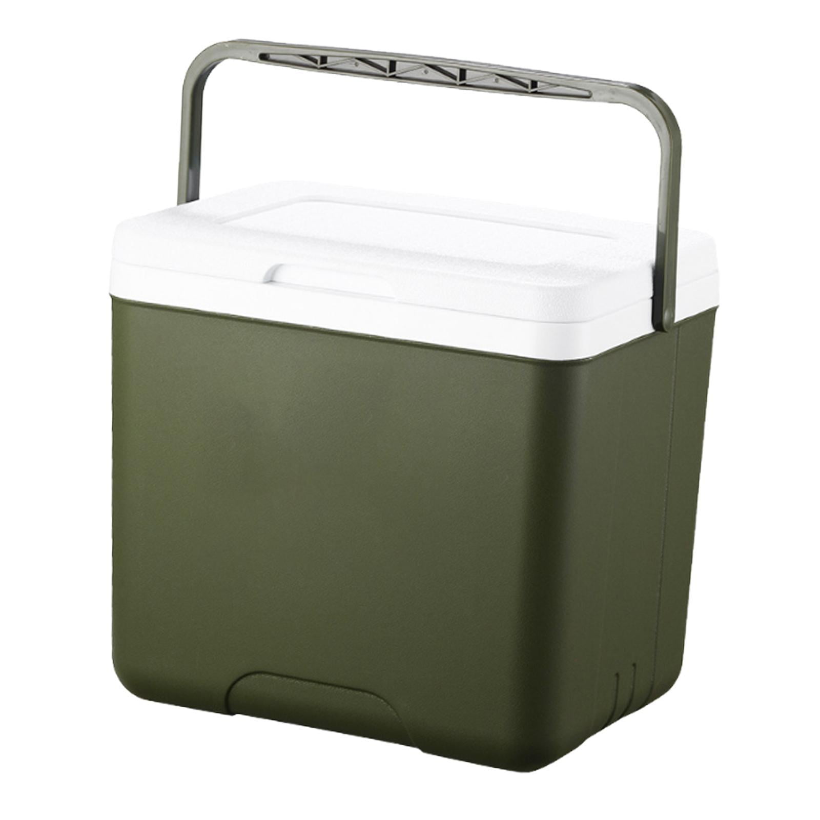 koolsoo Container Portable Beverage Storage Organizer Hot/Cold Retention Ice Chest Small for BBQ Picnic Beach Party 15L