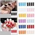 thumbnail image 3 of Nail Stickers Solid Color Gentle Gradient Lasting Design for Unique and Manicures, 3 of 3