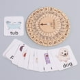thumbnail image 4 of Rompecabezas del alfabeto,Rompecabezas de madera del alfabeto Aprendizaje educativo,Juego de correspondencias Tablero de ortografía Juego de letras coincidentes,Juguete educativo de, 4 of 8