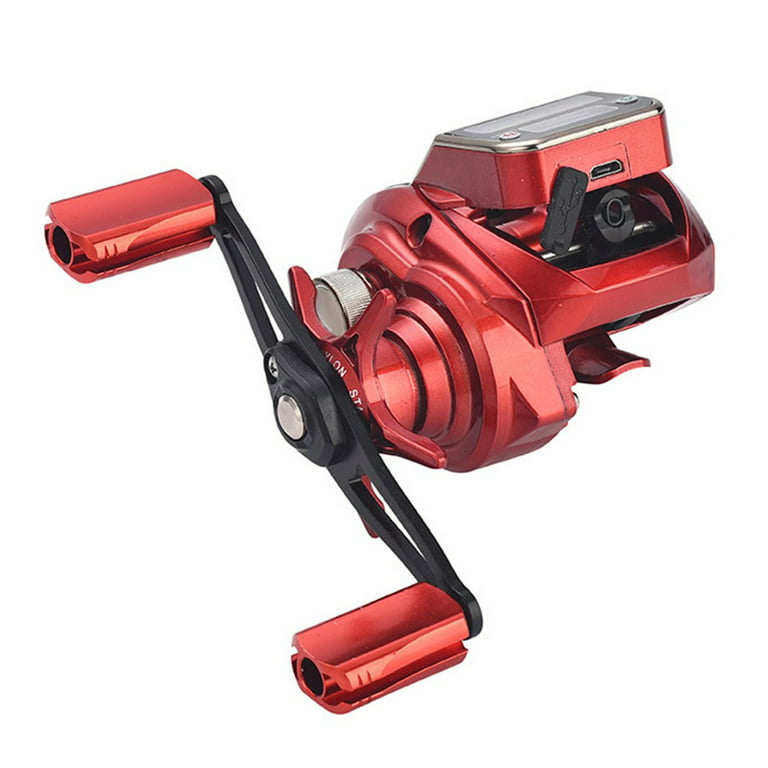 Electronic Fishing Baitcasting Reel with Accurate Line Counter