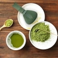 thumbnail image 4 of Matcha Whisk Set - Reusable Resin Whisk for Stirring Matcha Powder, Hot Chocolate & Milk Frothing, Easy to Clean Tea Ceremony Tool & Kitchen Gadget (Green), 4 of 7