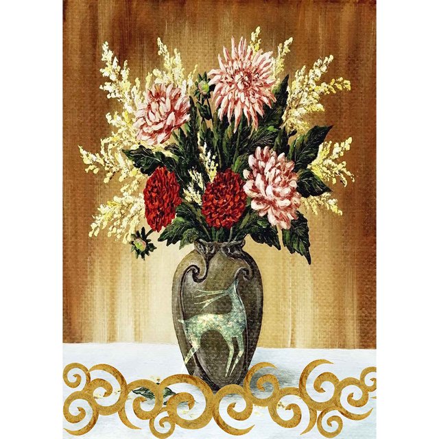 Taladro Pintura Diamante (DE4432) 5D DIY Ciervo Completo Punto de Cruz Bordado Regalo (H076) 40x50cm FLhrweasw Nuevo