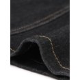 thumbnail image 5 of INSPIRE CHIC Denim Skirts for Women's Casual Y2K Stretchy Mini Jean Skirt with Belted XS Black, 5 of 5