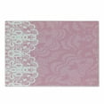 thumbnail image 1 of Pink and White Cutting Board, Vertical Floral Lacework Style Graphic Ornament Abstract Feminine Design, Decorative Tempered Glass Cutting and Serving Board, Small Size, Pink White, by Ambesonne, 1 of 1