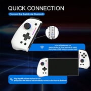 Joypad Wireless Pro Controller for Nintendo Switch & OLED Game Joystick Wake-up 6 Axis Gyro Gamepad-Black