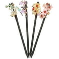 thumbnail image 4 of Howooi 4 pcs Vintage Hair Sticks Chinese Style Hair Chopsticks Flower Hair Sticks Decorative Hair Sticks, 4 of 7