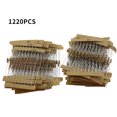 thumbnail image 4 of 1220pcs 1/4W 5% Kit de resistencias de película de carbono 0.33 Ohm -, 4 of 7