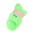 thumbnail image 2 of Colorful Women Soft Bed Socks Winter Warm Slipper Fleece Sock, 2 of 3